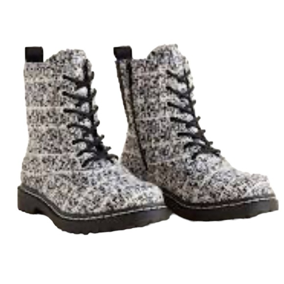 Torrid Stevie Tweed Combat Boots Size 9.5 - Picture 1 of 9